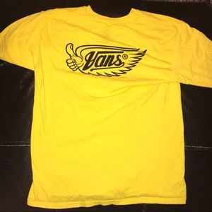 Vans yellow T-shirt